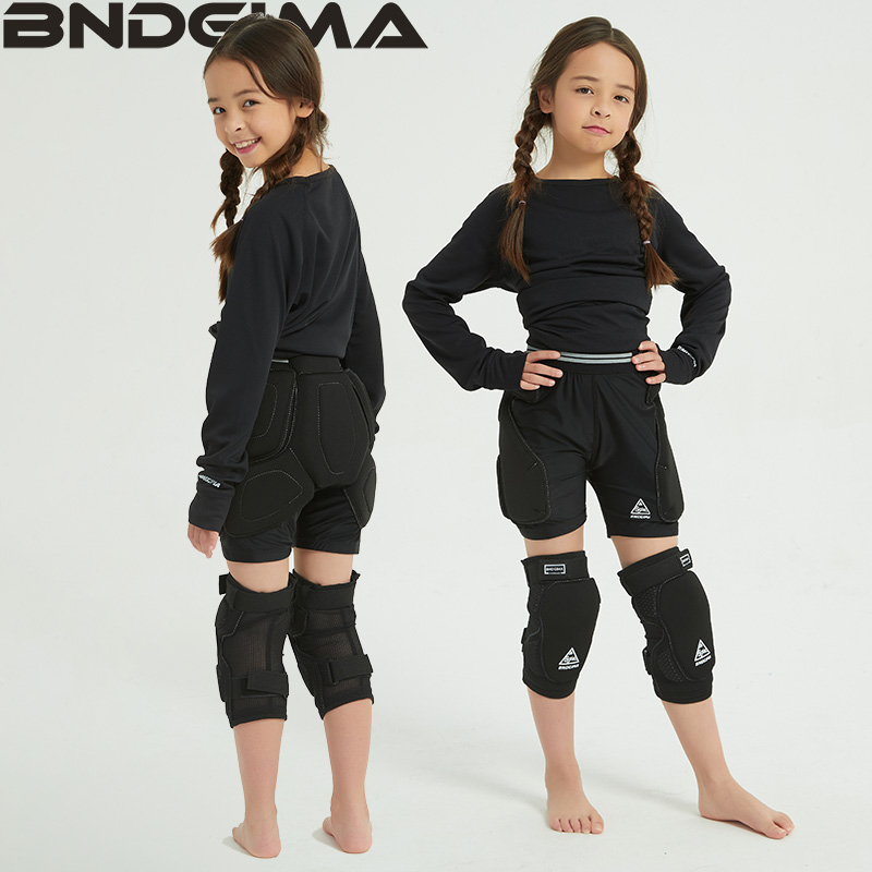 BNDGIMA ski equipment hip pads and knee pads children's pads