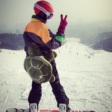 Skiing turtle hip pad single-board double-board equipment set skating anti-fall men and women adult children knee pads