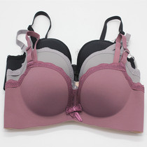 Fan Beauty One-piece free steel ring No-mark sexy small breasted with a thin lower thick undergarment bra on the bra