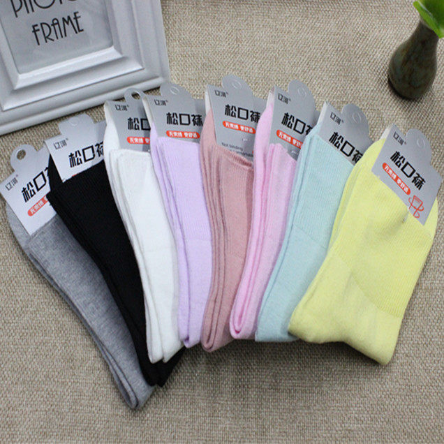 Liao River Lady Socks Autumn Winter Deodorant Cotton Socks Black Socks Women's Pure Cotton Season Short Socks Midcylinder Socks Cotton Socks