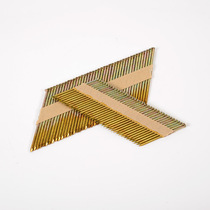 Paper row nails 34-degree semi-inclined row nails wood roof nails 2 8X502 8X632 8X752 8X90 polished pole ring pattern