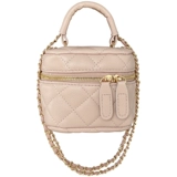 Летняя портативная маленькая сумка на одно плечо с ромбовидным узором, помада, небольшая сумка, в стиле Шанель