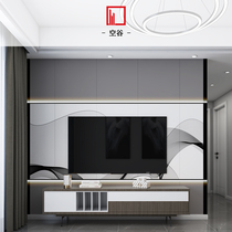 Empty Valley custom home background wall 2021 new custom-made wall panel hard bag living room sofa background wall simple and modern