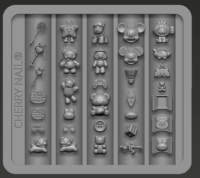 Милая форма для маникюра