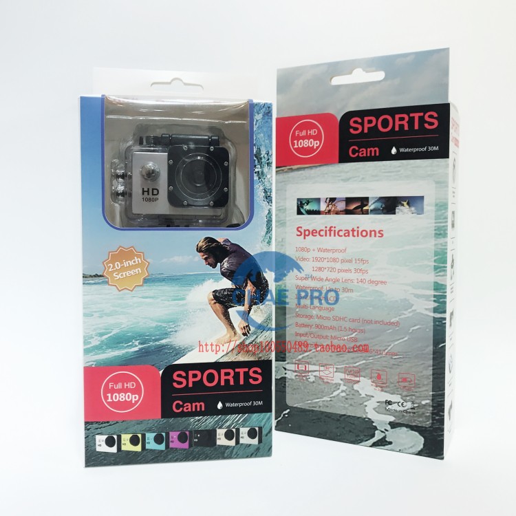 Camera chống nước HD camera 1080pro kỹ thuật số nhỏ mũ bảo hiểm nhỏ máy ghi âm lặn DV - Máy quay video kỹ thuật số máy quay phim cầm tay giá rẻ