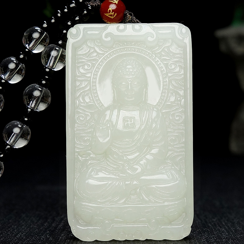 And Tian Yumoto life Buddha pendant male and female Zodiac Eight major patron saint Necklace Puxian Emptiness of Bodhisattva Guanyin