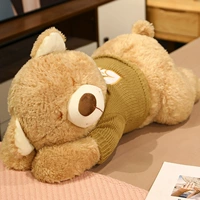 Коричневые лежащие медведи