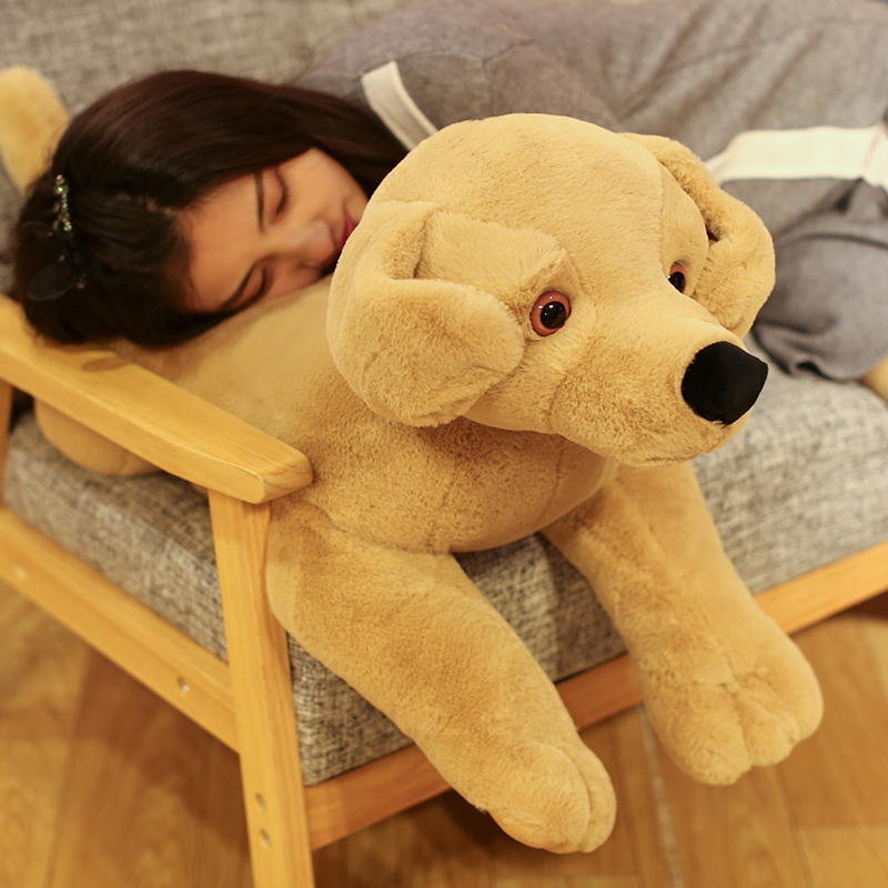 Labrador Wool Suede Toy Dog Christmas Gift Paparazzi Emulation Pooch Groggo Groveling Dog Cute Doll Doll