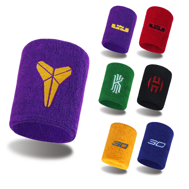 NBA basketball wrist guard Kobe James Owen Curry Durant star sweat-wicking badminton sports wrist guard