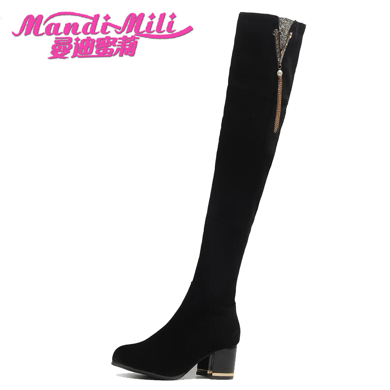 Bottes hiver pour femme      en Caoutchouc - Ref 3247775 Image 2