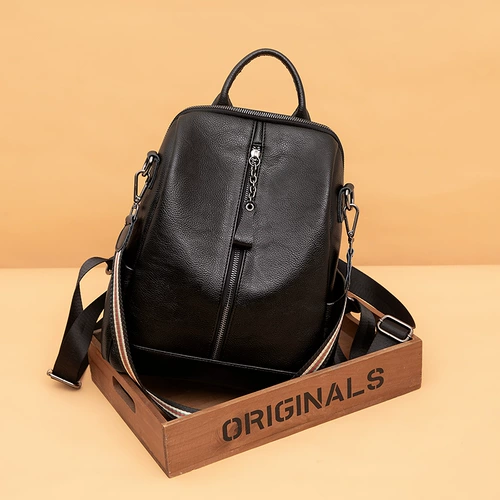 Сумка, черный вместительный и большой школьный рюкзак для отдыха для путешествий, Франция