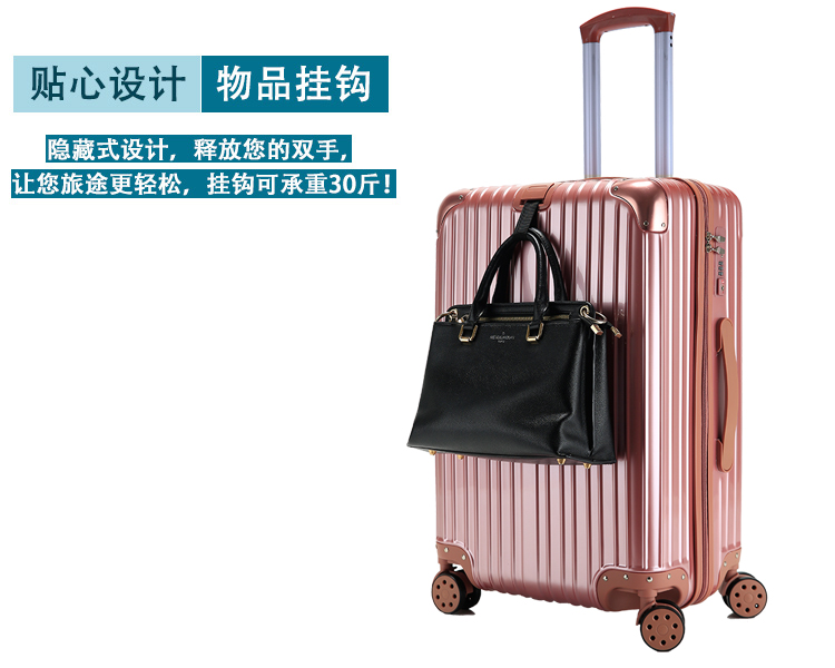 Sinh viên vali nữ phổ quát bánh xe hành lý mật khẩu hộp 24/20/26 inch đặc biệt giải phóng mặt bằng xe đẩy hộp nam vali to