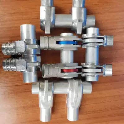 Self-locking elastic buckle aluminum alloy scaffold fastener rhinoceros claw buckle crossbar diagonal rod at both ends of belt head aluminum quick-fitting buckle