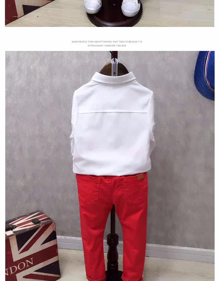 Chemise garcon à manche longue - Ref 2073881 Image 10