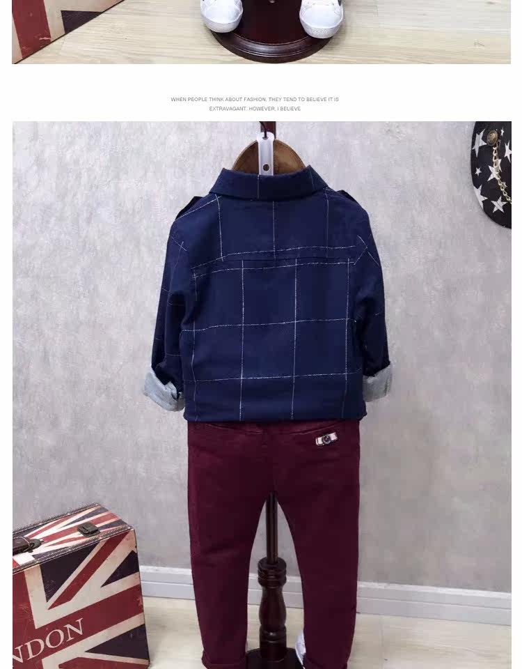 Chemise garcon à manche longue - Ref 2076524 Image 10