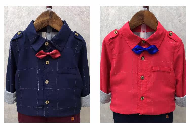 Chemise garcon à manche longue - Ref 2076524 Image 16