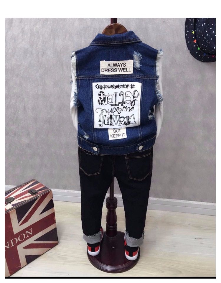 Gilet enfant en toile - Ref 2068381 Image 14