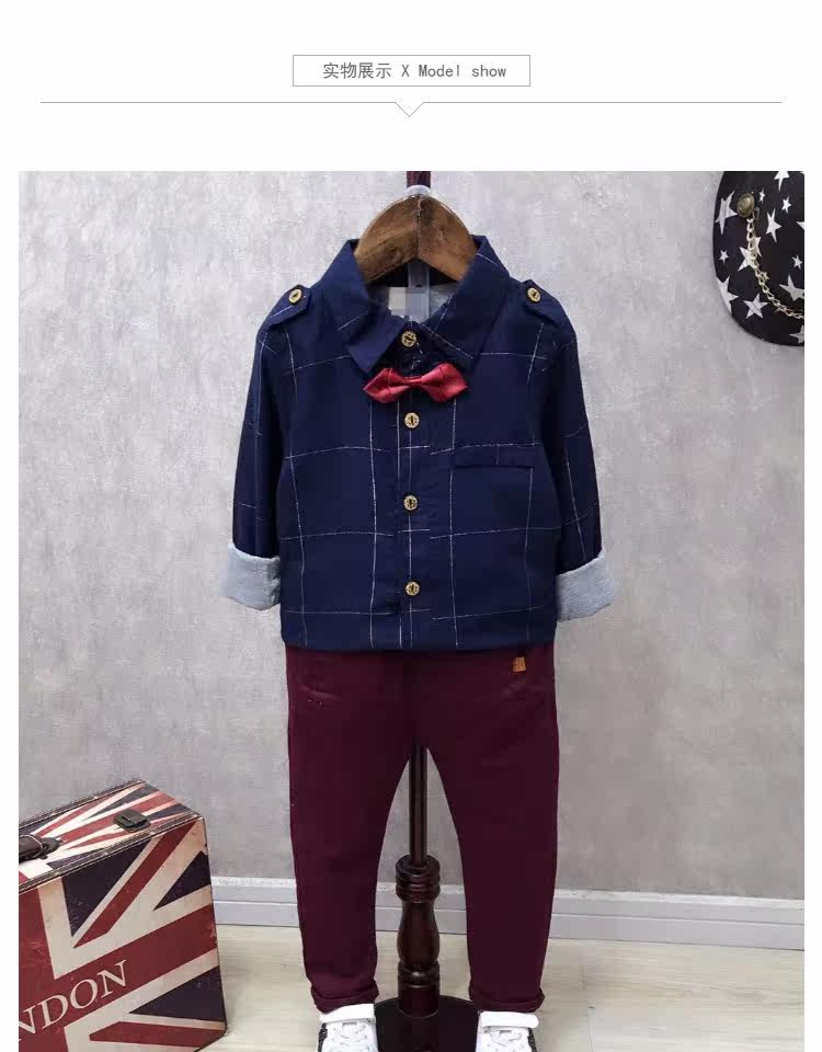 Chemise garcon à manche longue - Ref 2076524 Image 9