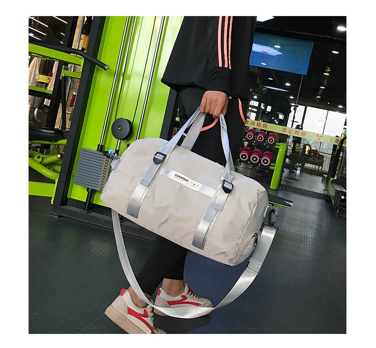 Túi duffel nhỏ nữ túi du lịch khoảng cách ngắn túi tote hành lý công suất lớn nhẹ và túi yoga du lịch đơn giản tập thể dục nam - Túi du lịch