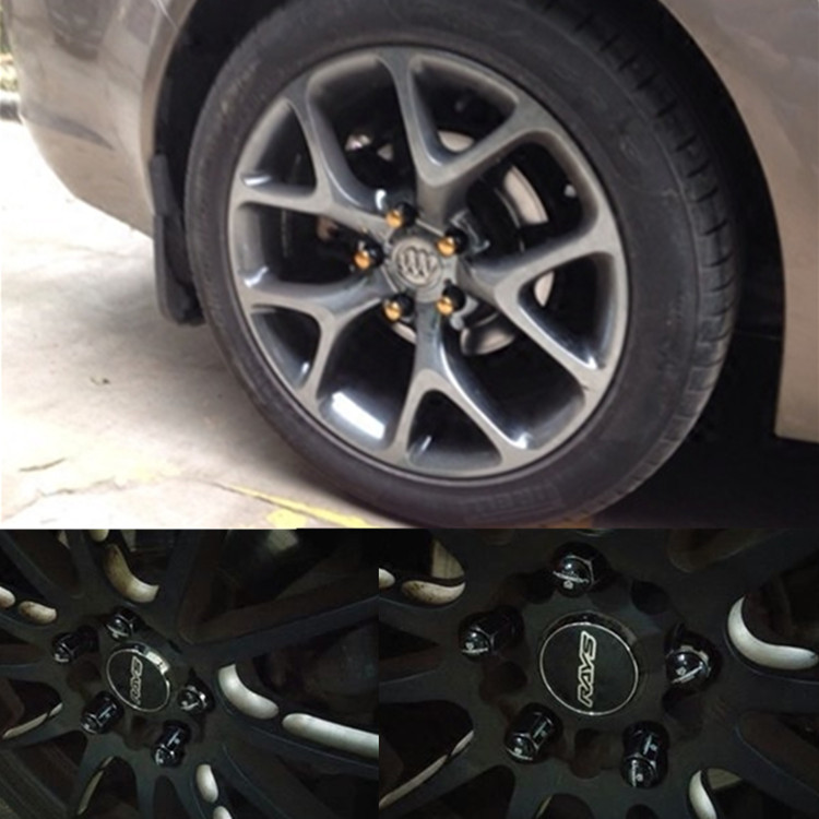 Xe sửa bánh xe vít độ cứng cao phần dày Watson mận hoa chống trộm vít vít lốp nut - Sửa đổi ô tô dụng cụ vệ sinh xe ô tô