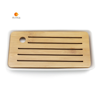 Montessori teaching aids Montessori teaching aids food self-made tea work accessories bamboo wood ceramic tea tray