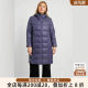 Fat lady's medium down jacket plus size loose for women