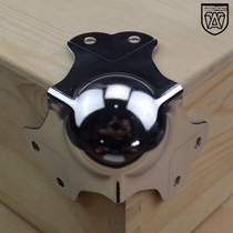 Large ball type bag angle Hardware air box Ball bag Aluminum bag angle Wooden bag angle Corner protection toolbox bag angle
