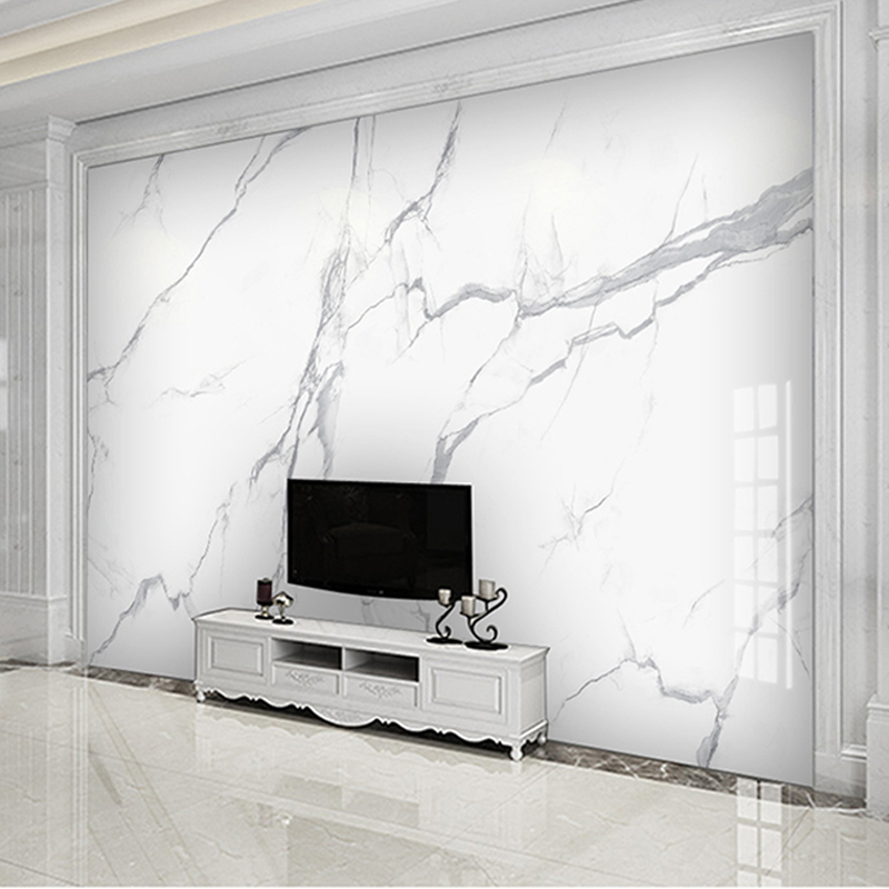 TV Background Wall Wallpaper 2020 Nordic Simple Marble Pattern Wallpaper Seamless Wall Covering Living Room Bedroom Mural