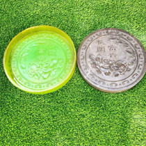 Garden stepping stone stepping stone mold Garden scenic paving stone Tingbu stone mold-flower rich pattern section