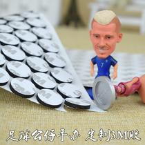 Football paparazzi handmade with custom 3m glued adhesive foam EVA glue