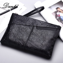 Co mens handbag leather wallet male large capacity mobile phone sheep handbag bag bag envelope bag business male bag
