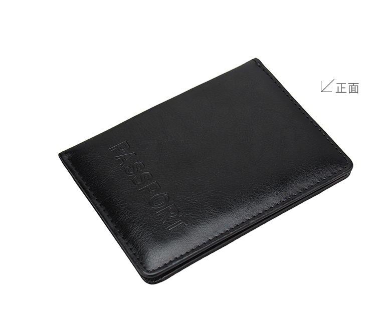 Cao cấp đa chức năng gói tài liệu hộ chiếu người giữ vé người giữ hộ chiếu du lịch PU đoạn ngắn ở nước ngoài vỏ hộ chiếu tùy chỉnh ví đựng thẻ cho nam