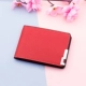 Красный картхолдер для водительских прав