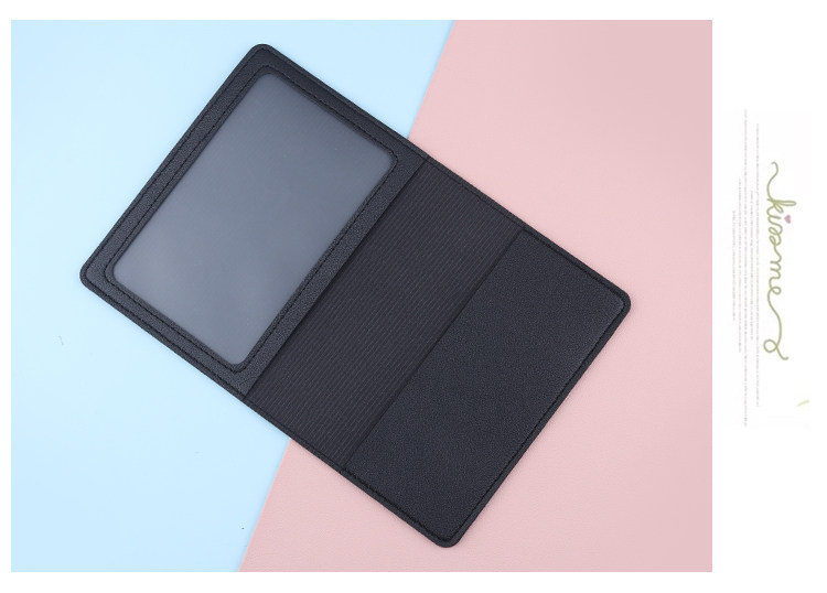 Business Travel Passport Holder RFID Passport Protective Case Document Pouch PU Leather Card Holder Factory Stock