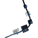 Самоклеющиеся кабельные стяжки, крепление сиденья, 21mm, 100 шт