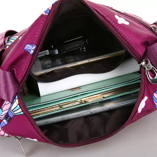 Нейлоновая сумка через плечо, шоппер, сумка на одно плечо, вместительный и большой рюкзак, для среднего возраста