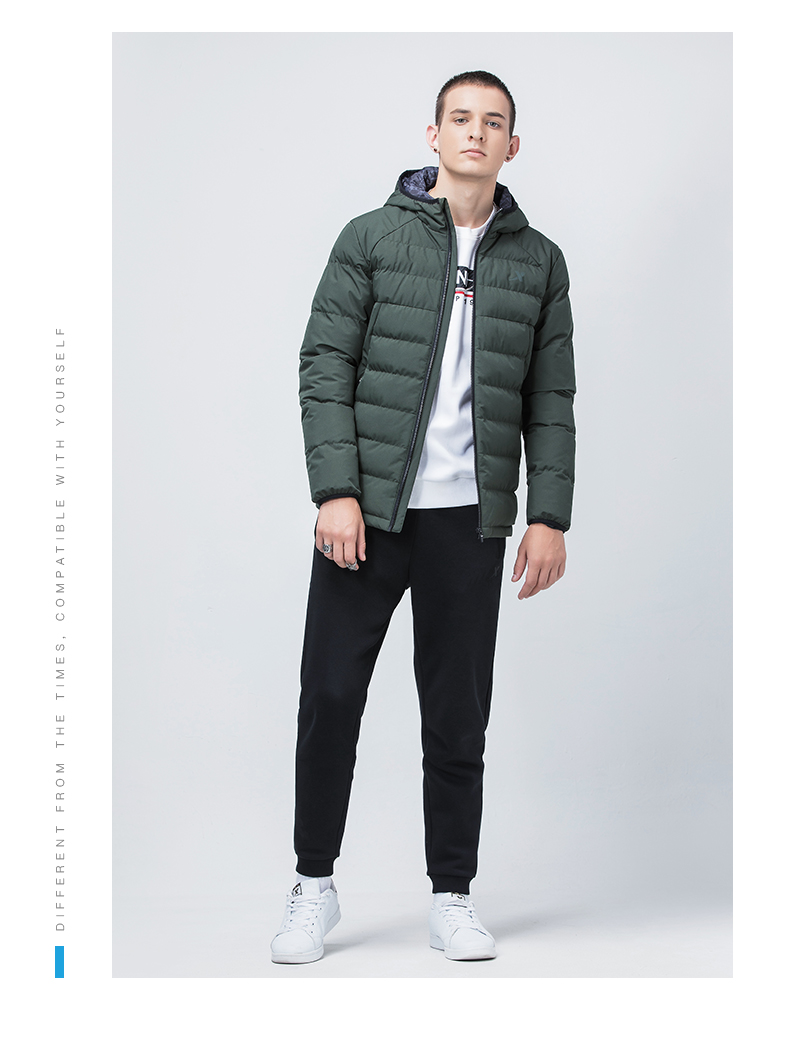 Đặc biệt bước cotton nam 2019 xuân mới áo thể thao giản dị áo trùm đầu áo ấm cotton quần áo nam xuống áo khoác - Quần áo độn bông thể thao áo phao nữ 2020