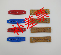 Lychee pattern leather pocket flat leather pocket super fiber pocket