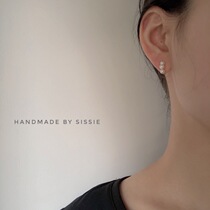 Little Pearl painless ear clip advanced sense French earless female mosquito coil simple cold earring ear studs earring summer