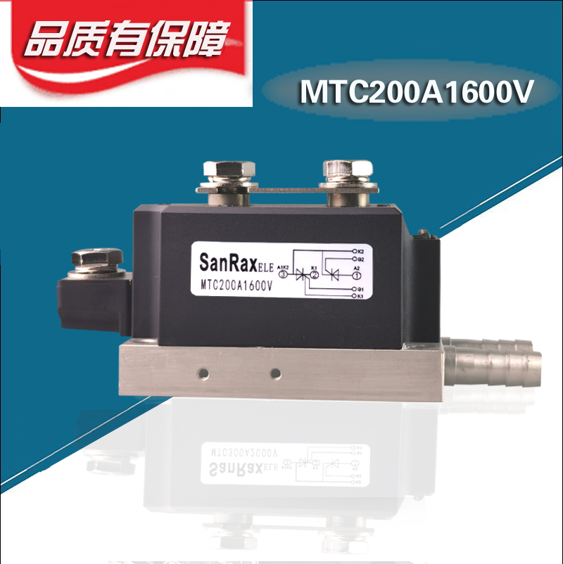 Water-cooling type semiconductor control rectifier module MTC200A1600V MTC200-16 Thyristor Module High-quality MTX