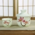 Rượu vang trắng ấm ấm đặt Đức Lẩu gốm lẩu nhà rượu sake rượu vang vàng rượu vang ấm hơn - Rượu vang ly uống rượu vang pha lê Rượu vang