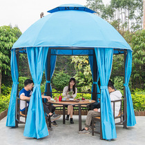 Outdoor Pavilion courtyard villa garden roof tent commercial outdoor place shelter rain shed Pavilion