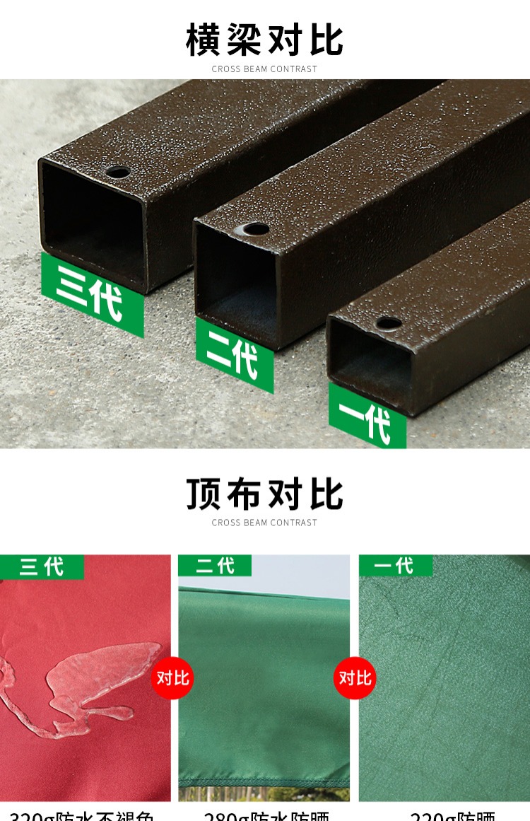 Quảng cáo ngoài trời hoạt động in lều lều lớn triển lãm ngoài trời mái hiên tán thịt nướng gian hàng gian hàng gazebo - Lều / mái hiên / phụ kiện lều cọc dựng lều	