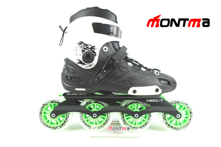 Montma 4*100 Truly professional machine High gang speed ski professional ski marathon ski shoes