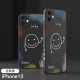 Apple 12 [Classic Black-Jane Story Smile Face]