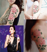 Sexy Painted Rose Arms Flowers Arm This Scar Flowers Rose Tattoo Sticker Waterproof Female CX024 1 2