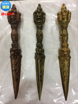 Tantric instrument with three sides of Puba pouting vajra pestle and vajra pouting diameter 21 cm