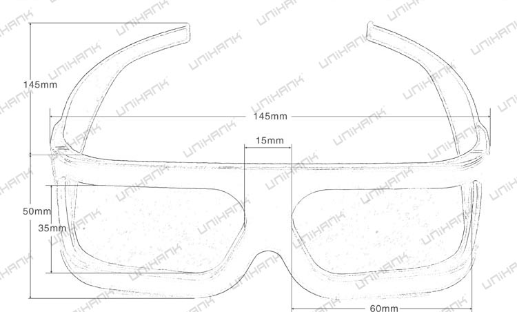 Lunettes 3D UNIHANK - Ref 1243686 Image 14