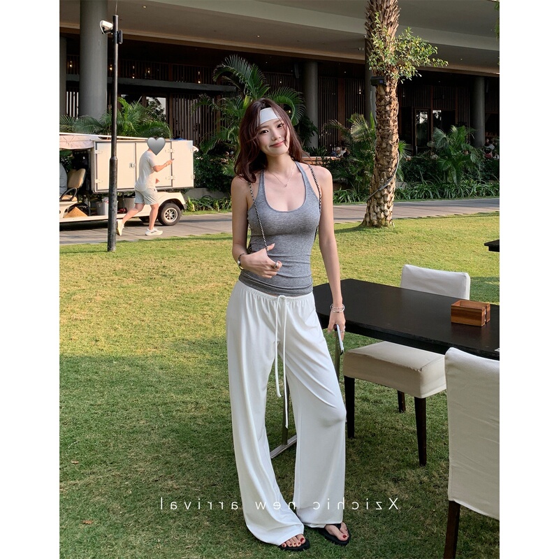 Oxygen Pants 2.0 Comfortable Cool Drape Pants for Women, New Summer Style, No Pockets, Drawstring Casual Pants