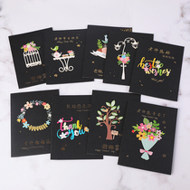 Korea Creative Cubism Paper Sculpture Teacher Festival Greeting Cards Send Teachers Business Thanksgiving Thanks Blessings Big Card With Envelope